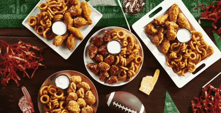 cuisine of a sporting event